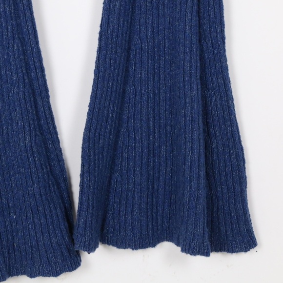 Free People Ribbed Sweater Knit Flare Pants - Picture 4 of 8